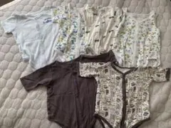 半袖薄手肌着ロンパースまとめ売り