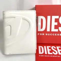 未使用 DIESEL ディーゼル 二つ折り財布 コンパクトウォレット ロゴのサムネイル