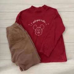 ユニクロ　ミッキーフリース　ルームウェア