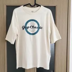 GAP Classic ロゴプリントTシャツ ホワイト XS
