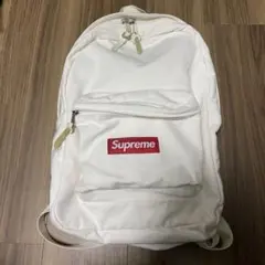 SUPREME シュプリーム CANVAS BACKPACK WHITEのサムネイル