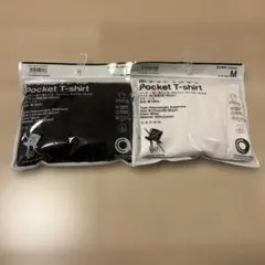 ファミリーマートコンビニエンスウェア　TRIPSTER ポケットTシャツ 黒・白