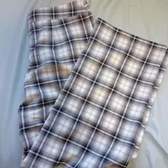チェック パンツ