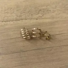 ゴールド イヤーカフ 3個セット
