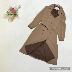 ラピーヌトレンチコート　ロングコート　新品未使用品 2025年最新】LAPINE レディース トレンチコート・スプリングコートの