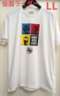 美品LL★仮面ライダー50周年Tシャツ★1号 クウガ ゼロワン BANDAI