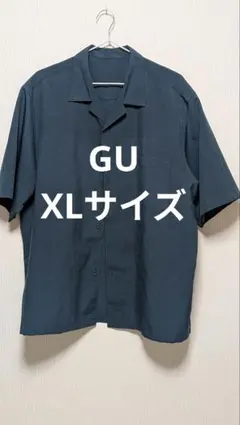 GU ドライオープンカラーシャツ XL