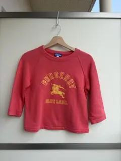 BURBERRY BLUE LABEL トレーナー スウェット　五分丈　七分丈