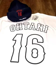 【値下大谷翔平限定品WBC優勝キャップ&Tシャツ(シールとラッピング付き)】