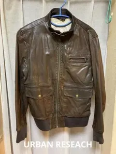 URBAN RESEACH 本革 ラムレザー ジャケット