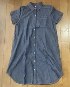 値下げ　無印　チュニック　ワンピース　M-L