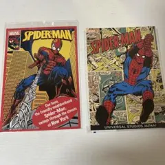 ユニバーサル・スタジオ・ジャパン スパイダーマン ポストカード 2点セットのサムネイル