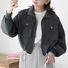 クロップド ブルゾン