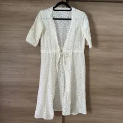 RETRO GIRL 花柄 ロングカーディガン