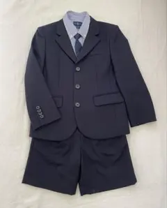 familiarスーツ 濃紺 フォーマル 120cm