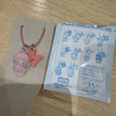 サンリオキャラクターズ　ツインチャームにじぼしキャンディ　マイスウィートピアノ