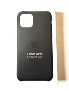 Apple iPhone 11 Pro 純正レザーケース ブラック未開封の新品