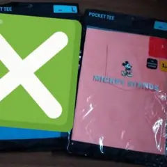 ミッキーマウスTシャツ　オレンジ