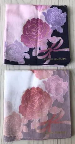 【新品】PIERRE BALMAINのハンカチ2点
