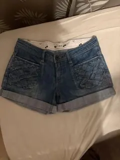 ROXY デニムショートパンツ ライトブルーのサムネイル