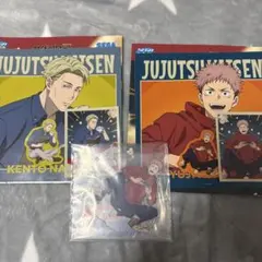 セガラッキーくじ　呪術廻戦　アクリルスタンド　ステッカーセット　虎杖　七海