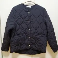 黒色　キルティングジャケット