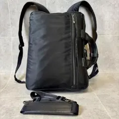 ace.GENE 3WAY ビジネスバッグ 55576 黒 ナイロン リュック