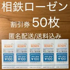 相鉄ローゼン 割引券 50枚 相模鉄道 株主優待券 anのサムネイル
