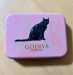 GODIVA ブラックキャット コレクション 空き缶