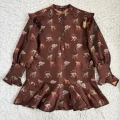 美品 シスタージェーン ペプラムモンキードレス プルオーバー