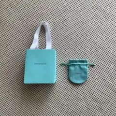 Tiffany & Co. ティファニー　アクセサリーポーチ　手提げ袋のサムネイル