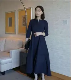 【新品未使用タグ付き】L'AUBE BLANC_ワンピース　M 2025年最新】l'aube blanc ワンピースの人気アイテム - メルカリ