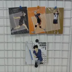 【非売品】ハイキュー!!特典 ポストカード3枚 & GIGOコラボカフェ色紙