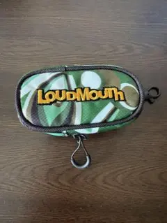 新品　LOUDMOUTH ゴルフ　ボールポーチ ボールケースのサムネイル