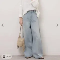 新品　JOUNAL STANDARD regime ワイドデニムパンツのサムネイル