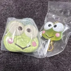 サンリオ カラフルキャンディチャーム しぼりクッキー けろけろけろっぴ 2点