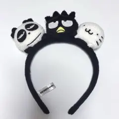 サンリオピューロランド カチューシャ バッドばつ丸 グッドはな丸 伊集院パンダバ