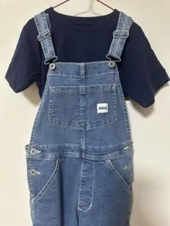 EDWIN オーバーオール &Dickies半袖Tシャツ 2点セット130cm