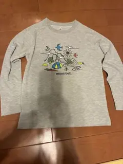 再値下げ美品！！mont-bell 長袖カットソー 130