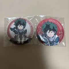 僕のヒーローアカデミア 緑谷出久 フルカラー&グリッター 缶バッジ コレクション