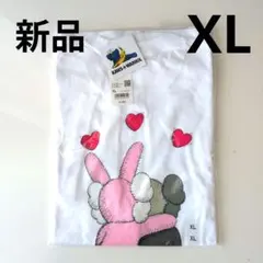 ユニクロ　UT　　KAWS+WARHOL　Tシャツ XL　タグ付き　綿100%