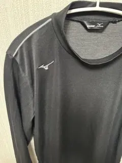 Mizuno ゴルフ　長袖カットソー プレサーモ5%ブラック