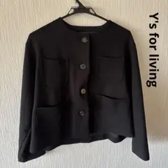 ⭐️Y'S ブラック 長めテーラードジャケット⭐️タイムセール 80's 【ビンテージ】USA製【リーバイス】【LEVIS】【70507-4858