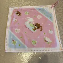 未使用 シュガーバニーズ 2006年製 刺繍入り タオルハンカチ - メルカリ