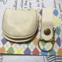 ４*０様 ハンドメイド　本革コインケース&キーホルダー