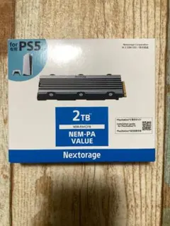 Nextorage M.2 2TB 最大R：5500MB