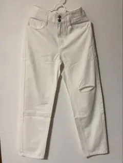 shein ダメージ　パンツ