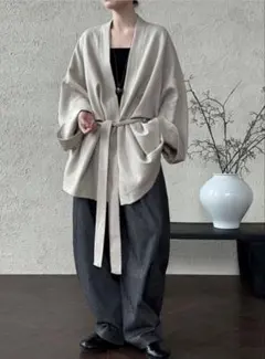 Muori Tie Wrap Tailored Jacket /ivory - メルカリ