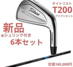 新品 タイトリスト T200 アイアンセット テンセイ シャフト S 6本のサムネイル