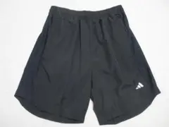 【新品】アディダス★メンズ ショートパンツ ショーツ 黒／M